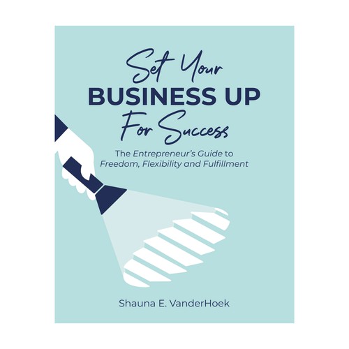 Book cover design that encourages a person to start their own businesses