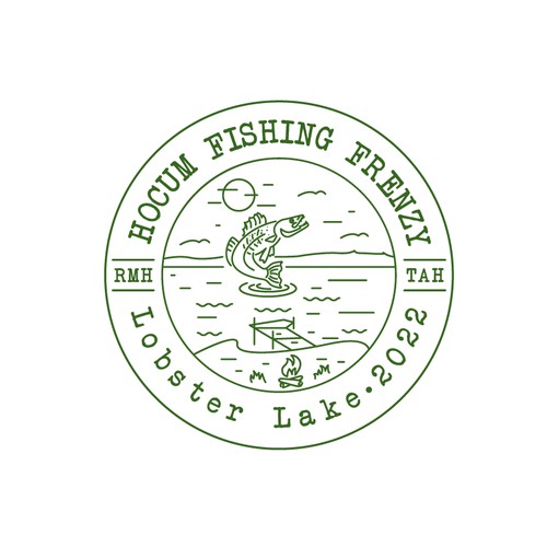 logo for annual family fishing weekend at the lake