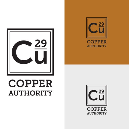 Copper Authority logo design
