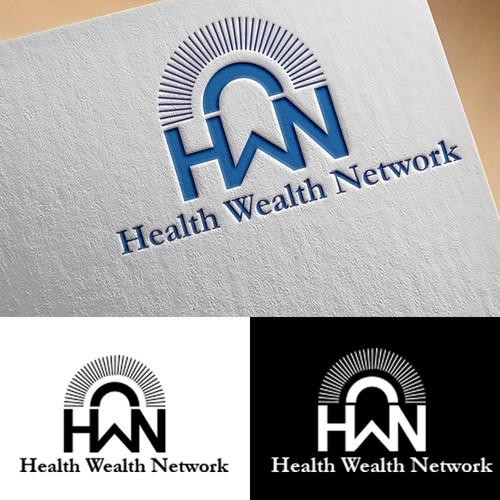 Logo concept for Health Wealth Network