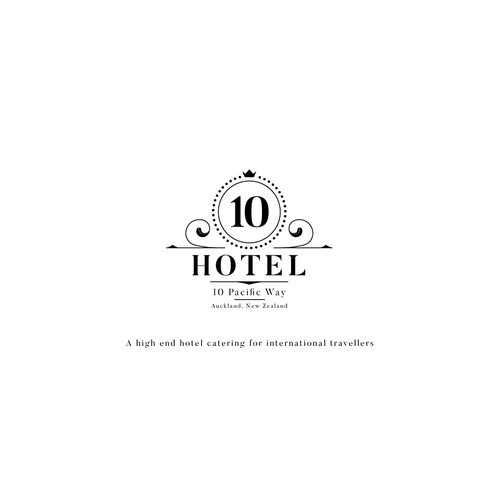 Logo concept for a high end hotel catering