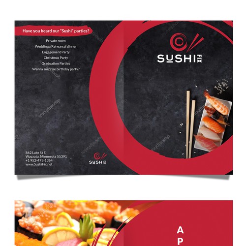 Sushi Menu