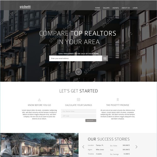 Web design for Real Estate