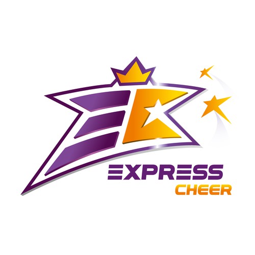 Create a mindblowing, eye catching brand logo for Express/Express Cheer.
