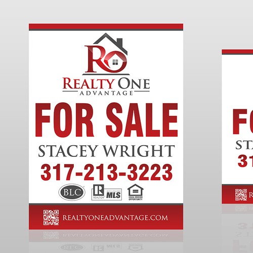 Real Estate Sign design