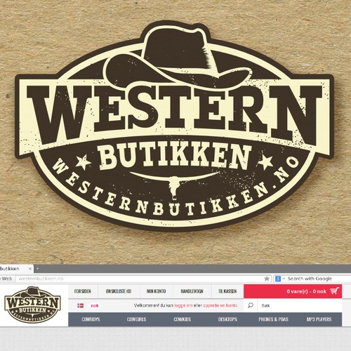logo for Western butikken - online store