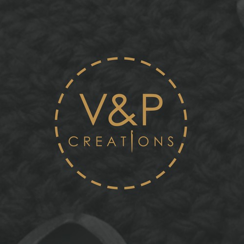 Simple and Clean logo for V&P Creations