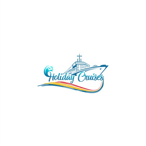 Holiday Cruises Simple design logo