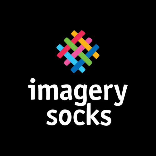 Novelty socks logo