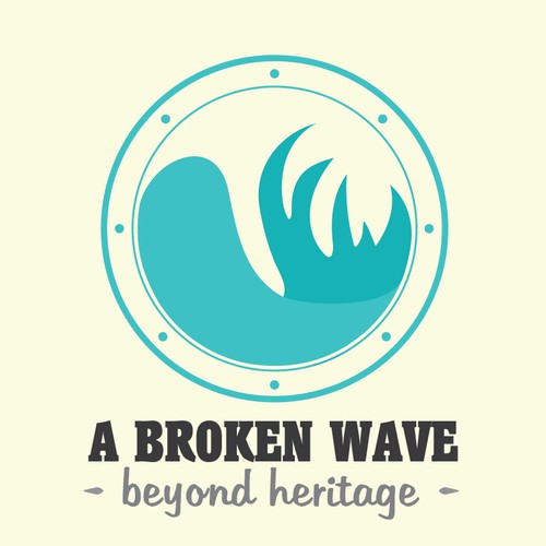 Broken wave