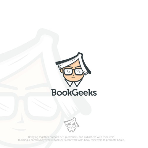 Create an amazing logo and website for book enthusiasts.