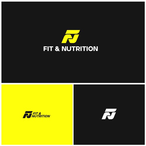 Fit and nutrition logo