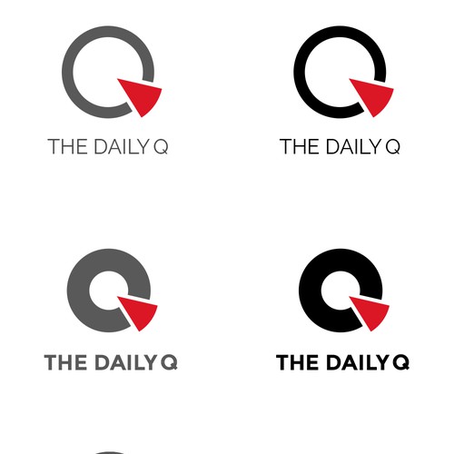 Logo concept for The Daily Q