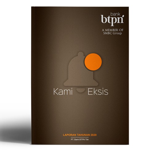 Cover Book of Bank BTPN - Annual Report