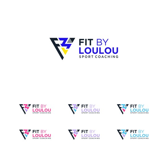 Logo designs for FIT BY LOULOU