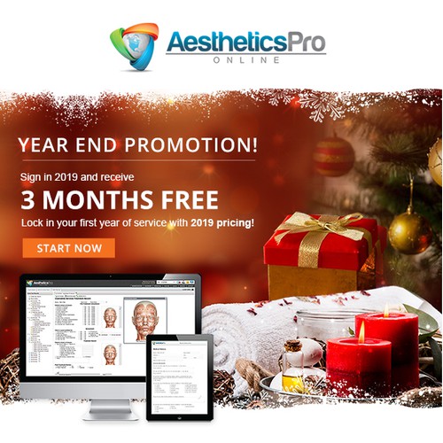 1-1 Project - Email design for AestheticsPro Online 