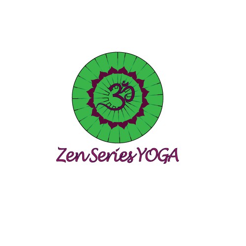 Zen Series Yoga logo design.