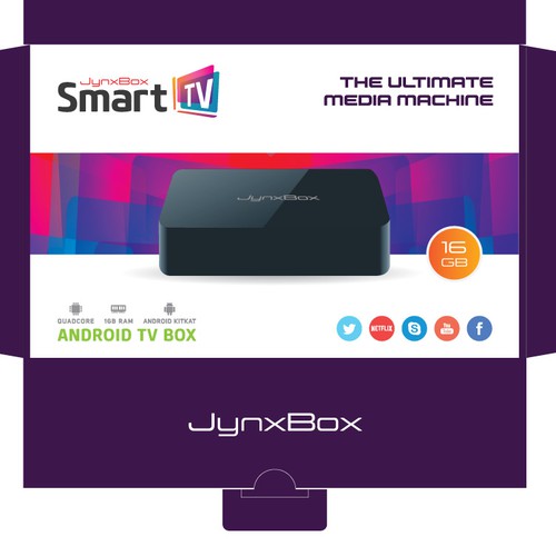 android smart tv packaging 
