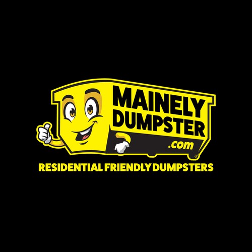 Mainely Dumpster Logo