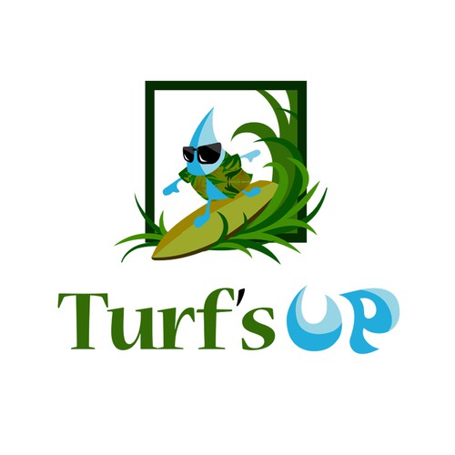 Turf's Up logo