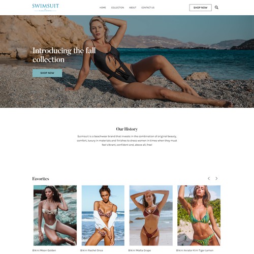 Theme Bikini Squarespace E-commerce