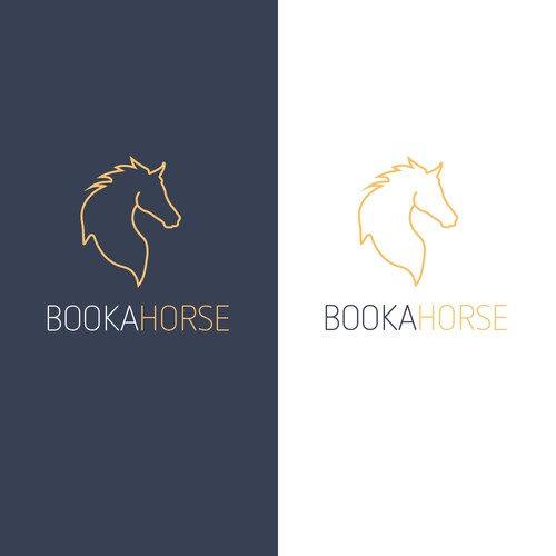 Minimalistic Logo for BookaHorse