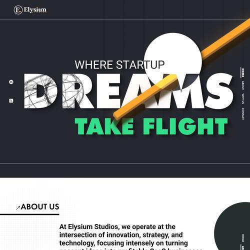 Bold Landing Page