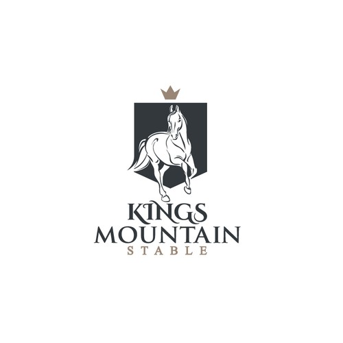 Logo for horse farm