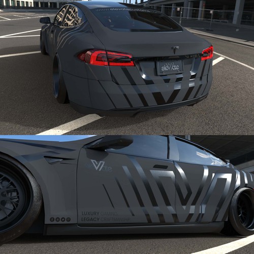 Car wrap - Elevate Customs