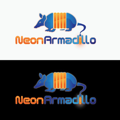 Neon armadillo