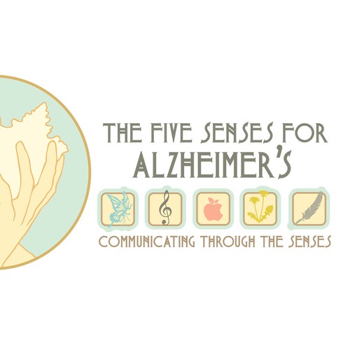 Help The Five Senses for Alzheimer's with a new logo