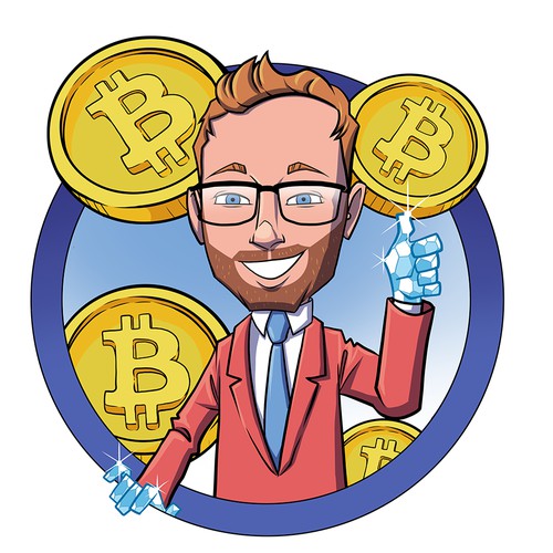 CHARACTER DESIGN FOR A BITCOIN YT CHANNEL