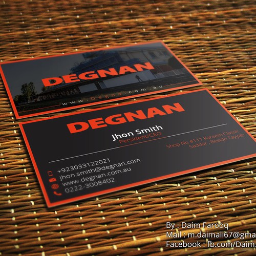 Simple And Clean Business Card Design