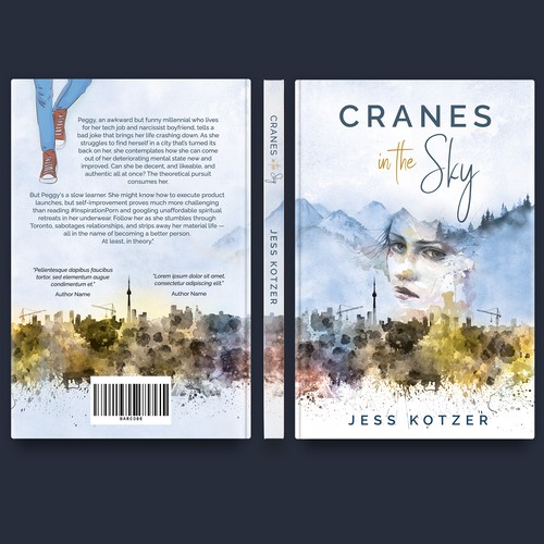 "Cranes in the Sky" book cover