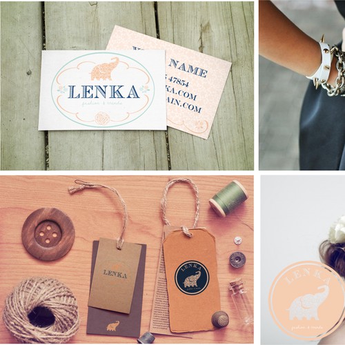 Create a young and catchy logo for Lenka! (A young and trendy accessories and gadgets webshop)