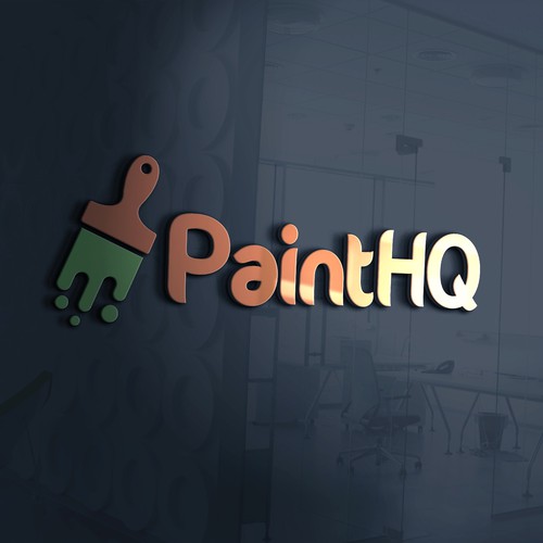 Logo Identity of PaintHQ
