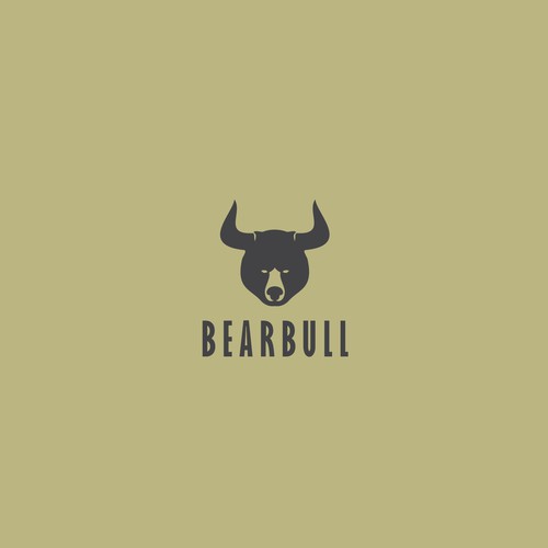 Logo design for the BearBull Company which  based on the two financial market sentiments.