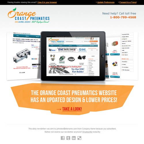 Updated Website Design Announcement