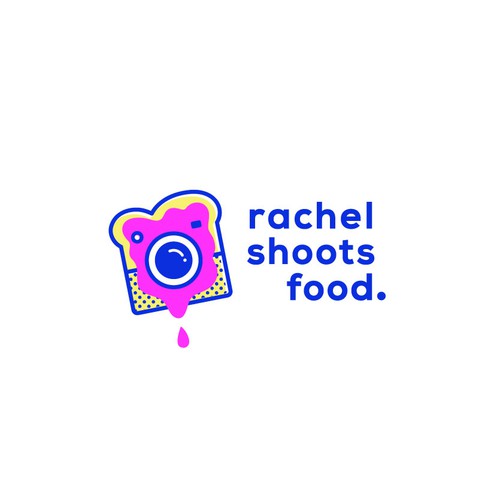 A Funky + Bold logo for a food photographer