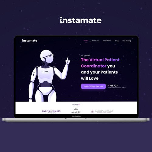 Landing Page for a Plastic Surgery 