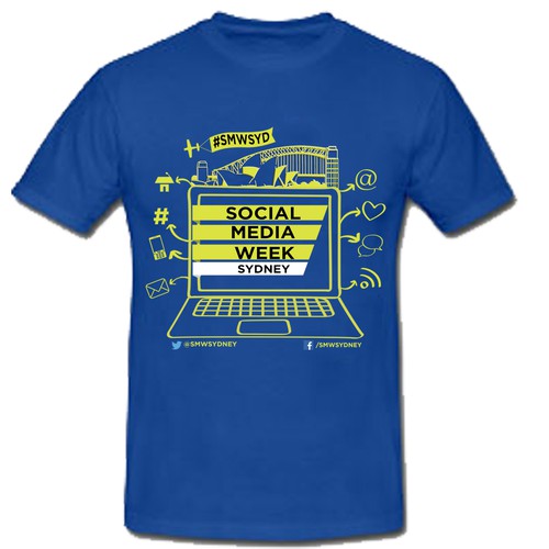 Design a TShirt for Social Media Week Sydney!