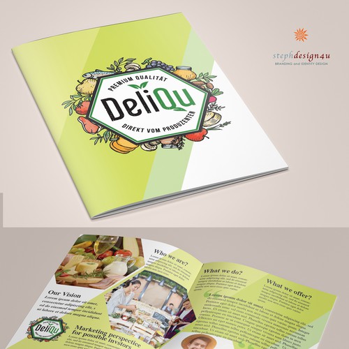 A4 Half- fold brochure