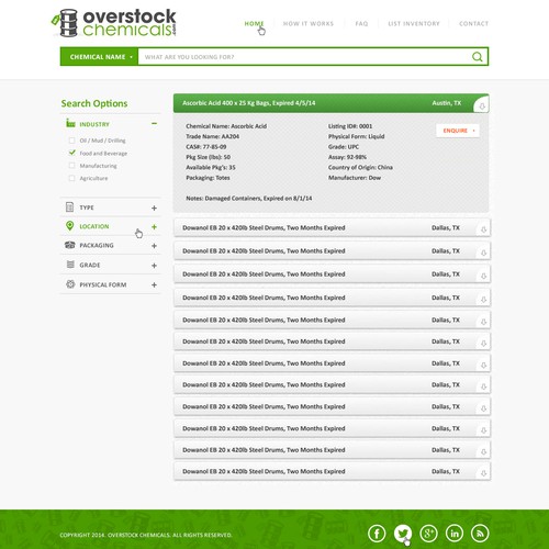 Design a visually attractive, clean page that oozes with usability.