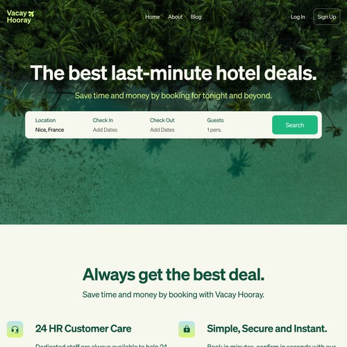 Hotel Deals Booking Website