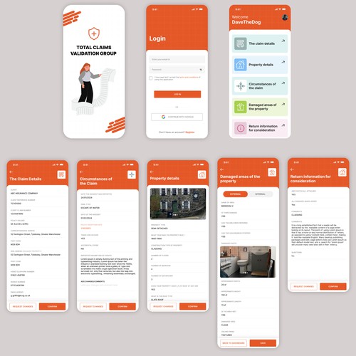 Mobile app design