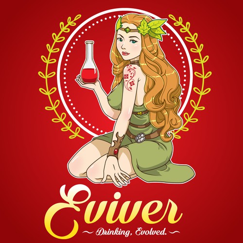 Logo for beverage