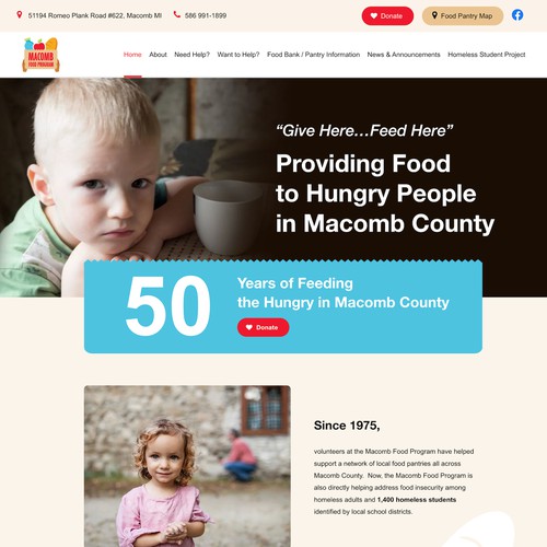 Macomb Food Program Design