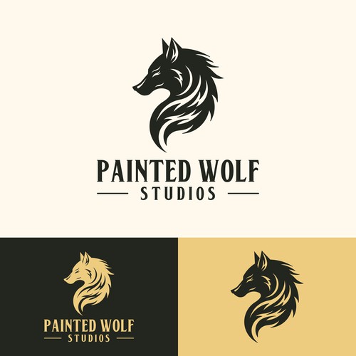 Wolf Painted Logo