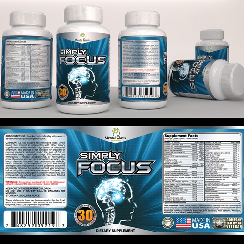 Vitamin Pack for Mind Nutrition, Focus, and Energy.