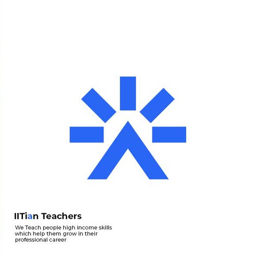 Logo design concept for IITian Teaches